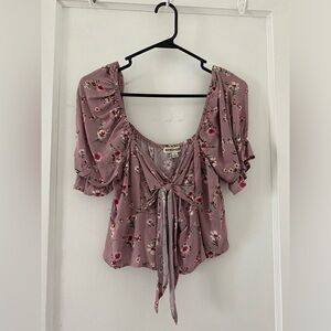 Matching top with skirt